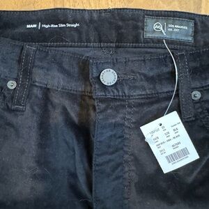 AG velvet jeans